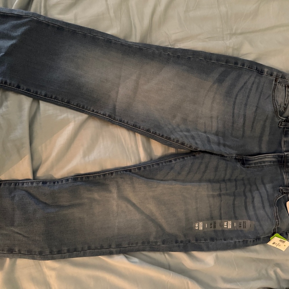 Aeropostale Women's  Dark Blue Washed jeggings